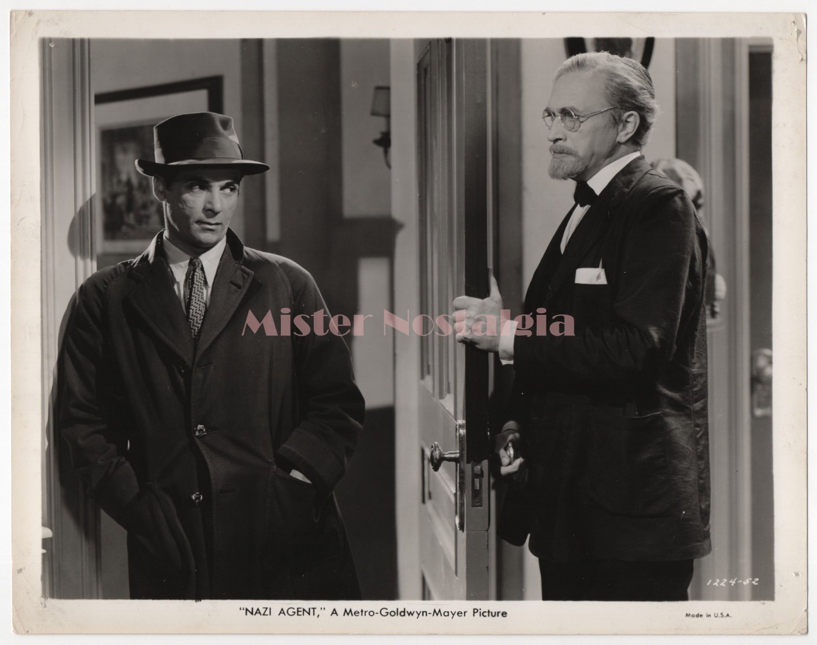 Marc Lawrence Conrad Veidt vintage photo – Nazi Agent 1942