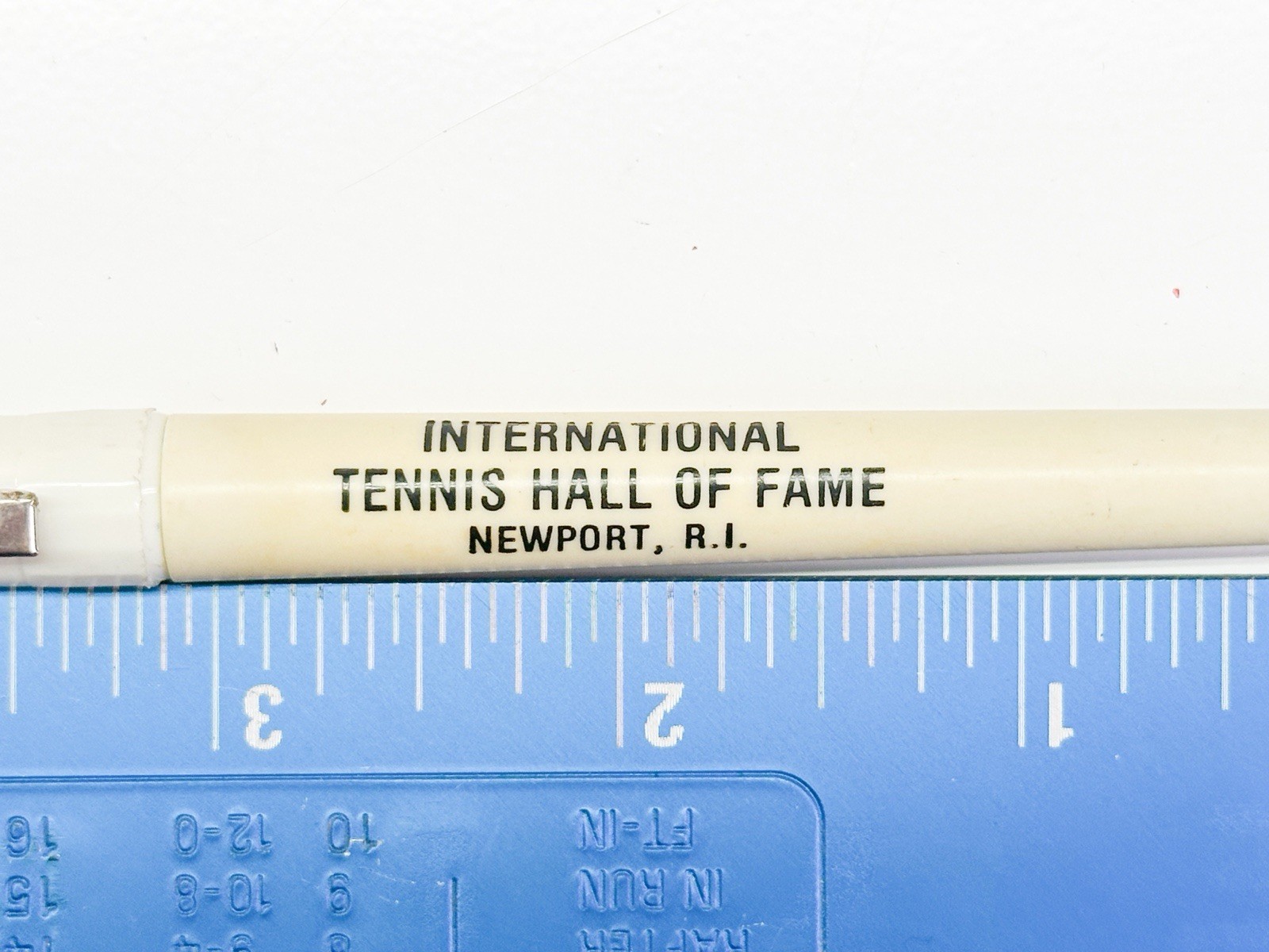 VTG 1970s International Tennis Hall Of Fame Newport RI Employee Advertising Pen
