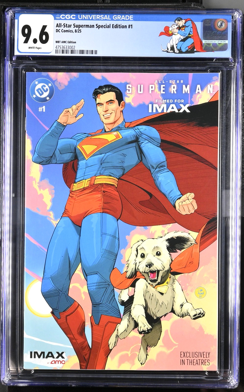 All-Star Superman Special Edition #1 CGC 9.6 - WBT AMC/IMAX Ed - Custom Label NM