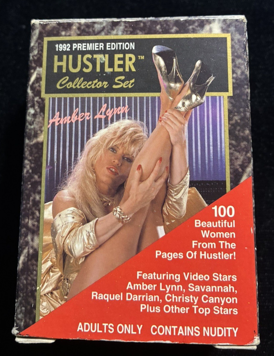 Vintage Hustler Premier Edition Complete Trading Card Set 1-100 1992