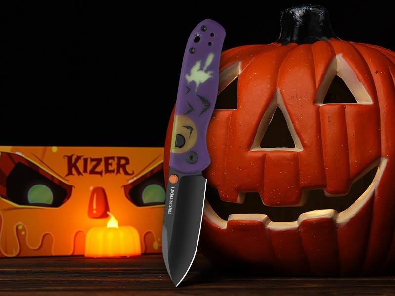 Kizer Drop Bear  Folding Pocket Knife ELMAX Blade GID G10 Handle Ki3619HW2