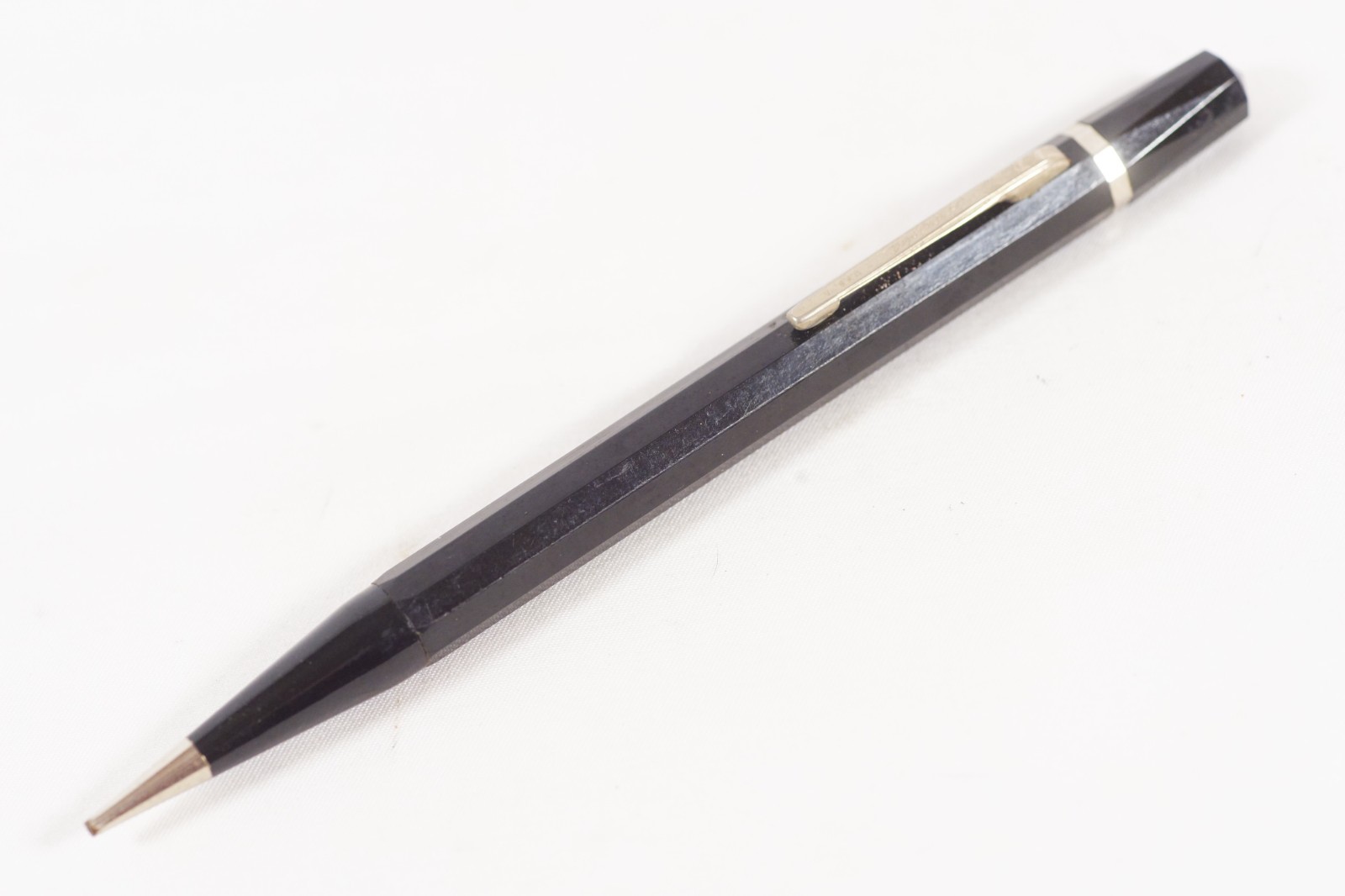 Vintage Autopoint Mechanical Pencil For Real Thin Lead Wide Barrel Pencil