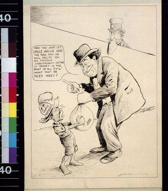 Photo:J. B. Doss Uncle Willie Chautauqua Lecture Cartoon 1900s