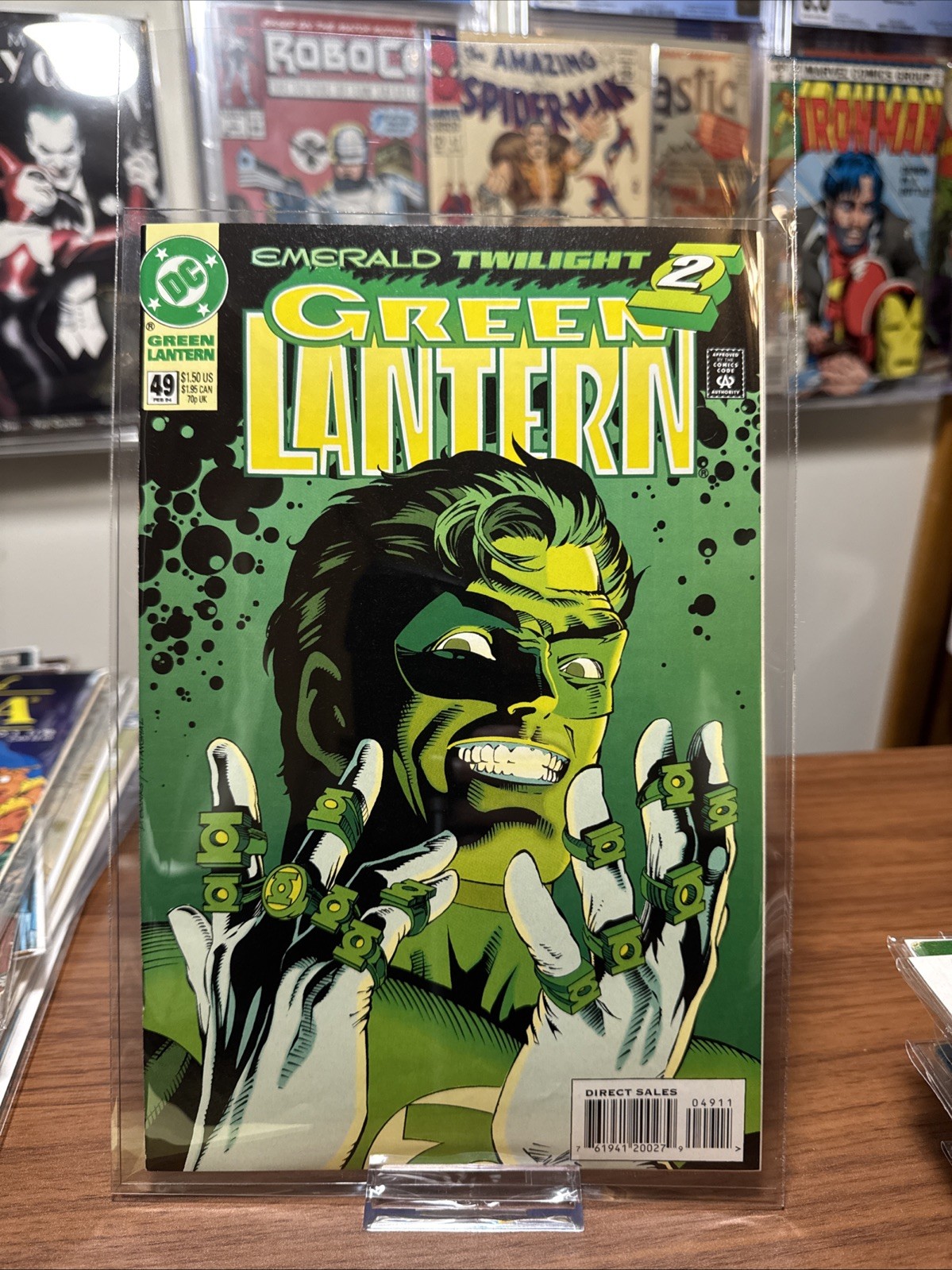 Green Lantern #49 (1994)  1st Ke'Haan Hannu Iconic Cover Ron Marz DC NM-