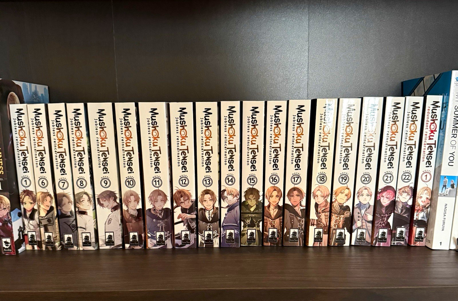 Mushoku Tensei: Jobless Reincarnation Volumes 1, 6-22, Redundant Reincarnation 1