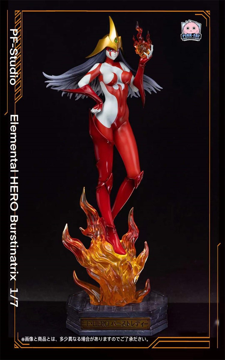 Pink Fat Studio PF YuGiOh 1/7 Elemental HERO Burstinatrix Resin Statue Preorder
