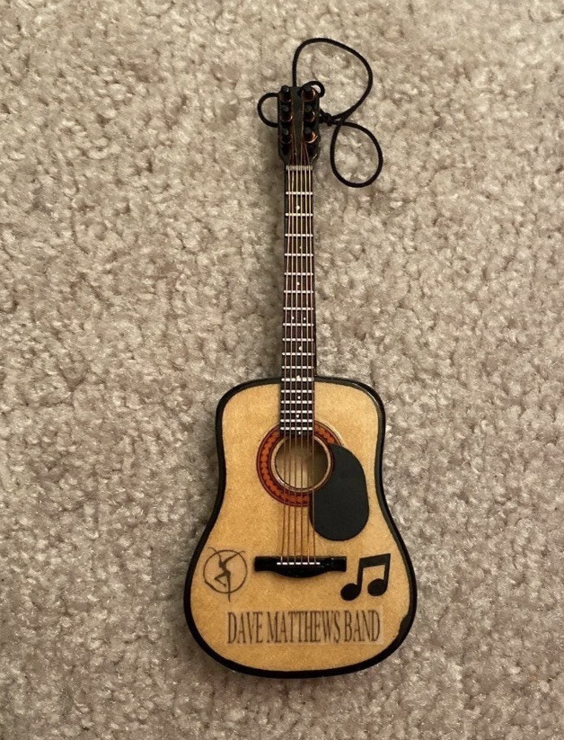 Dave Matthews Band DMB Custom Christmas Guitar Ornament Music Xmas