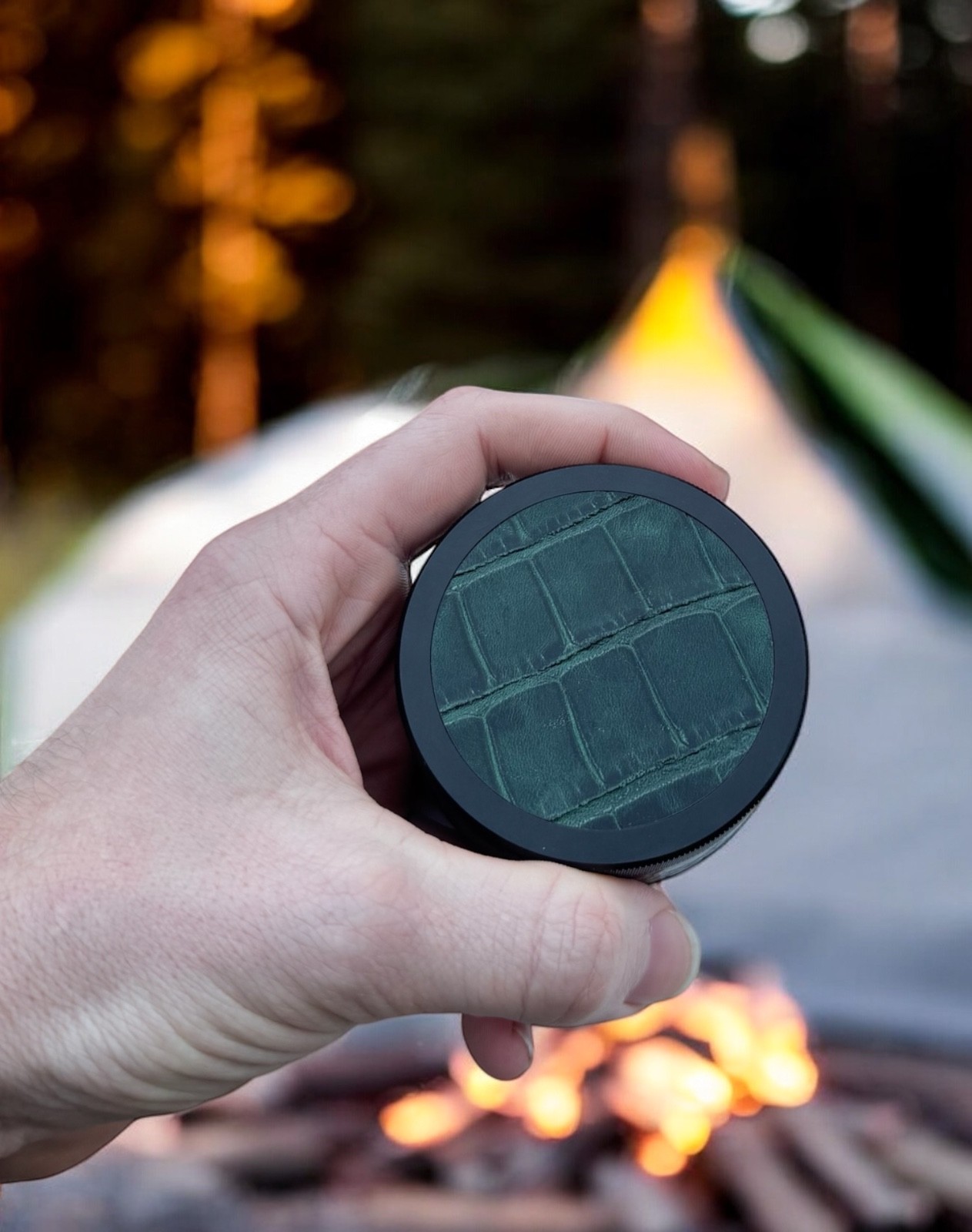 High Quality Aluminum & Leather Can for Pouches | Ruk Can | EDC Storage 