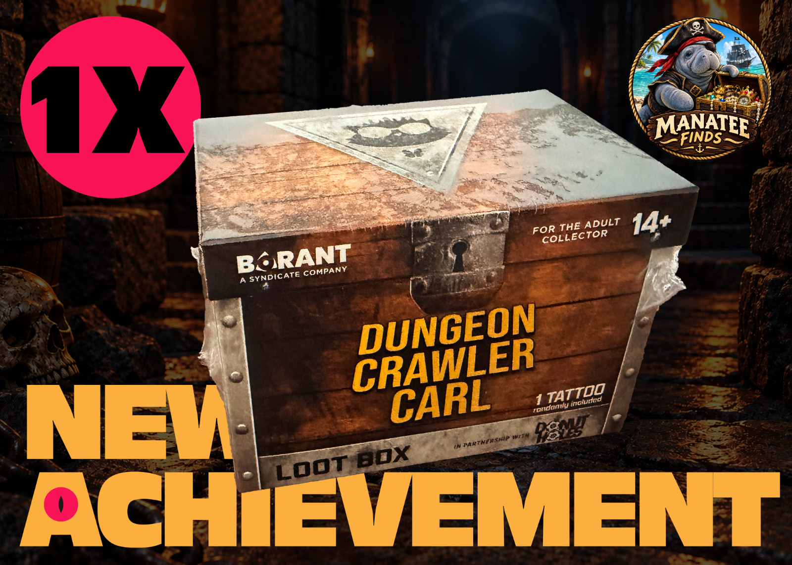 DUNGEON CRAWLER CARL LOOT BOX BLIND BOX SEALED