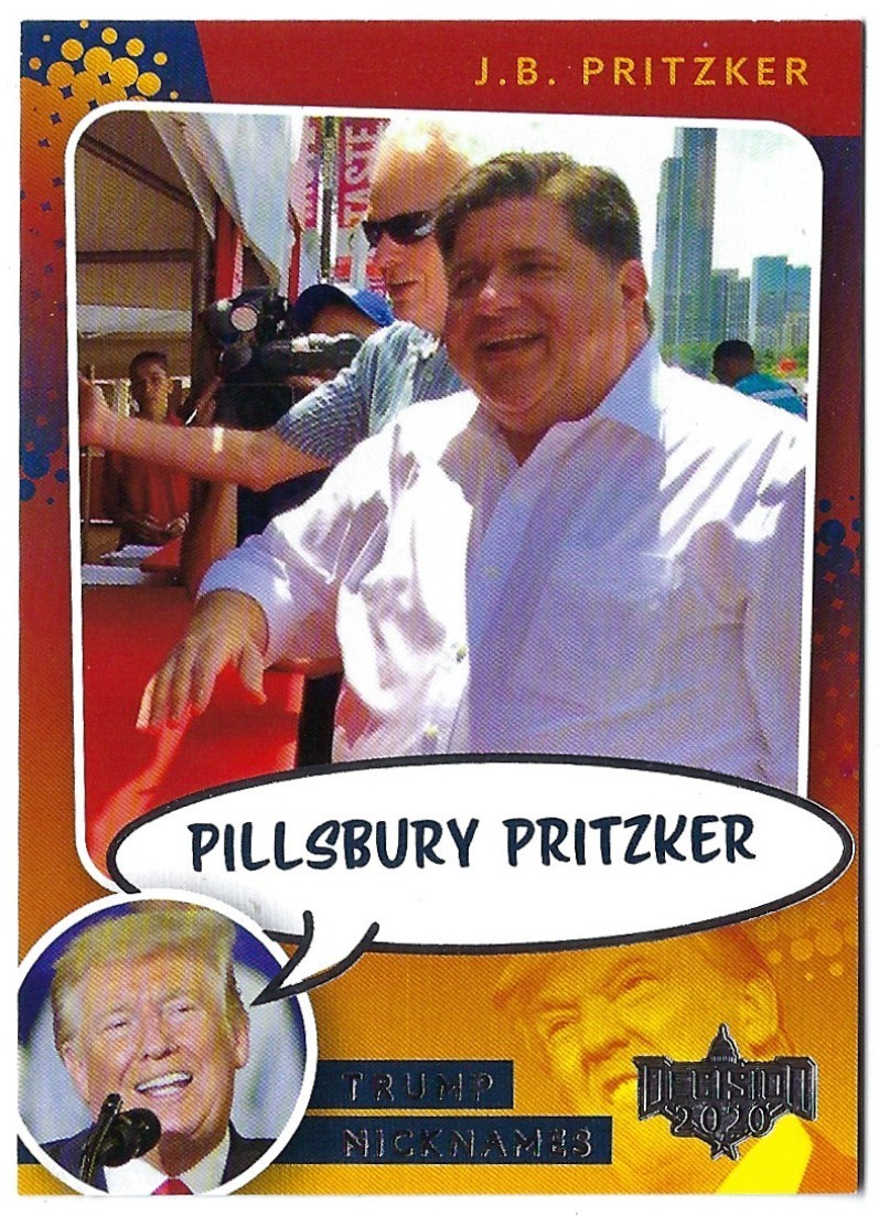 J.B. PRITZKER DECISION 2020 2023 UPDATE TRUMP NICKNAMES 