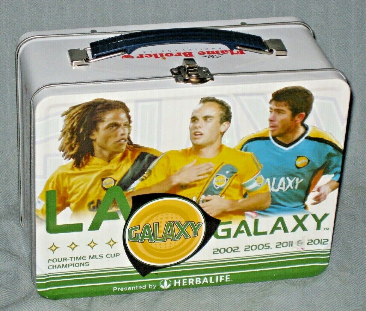 LA Galaxy Soccer Team Lunchbox (2002 2005 2011 2012 World Champs Lunch Box)