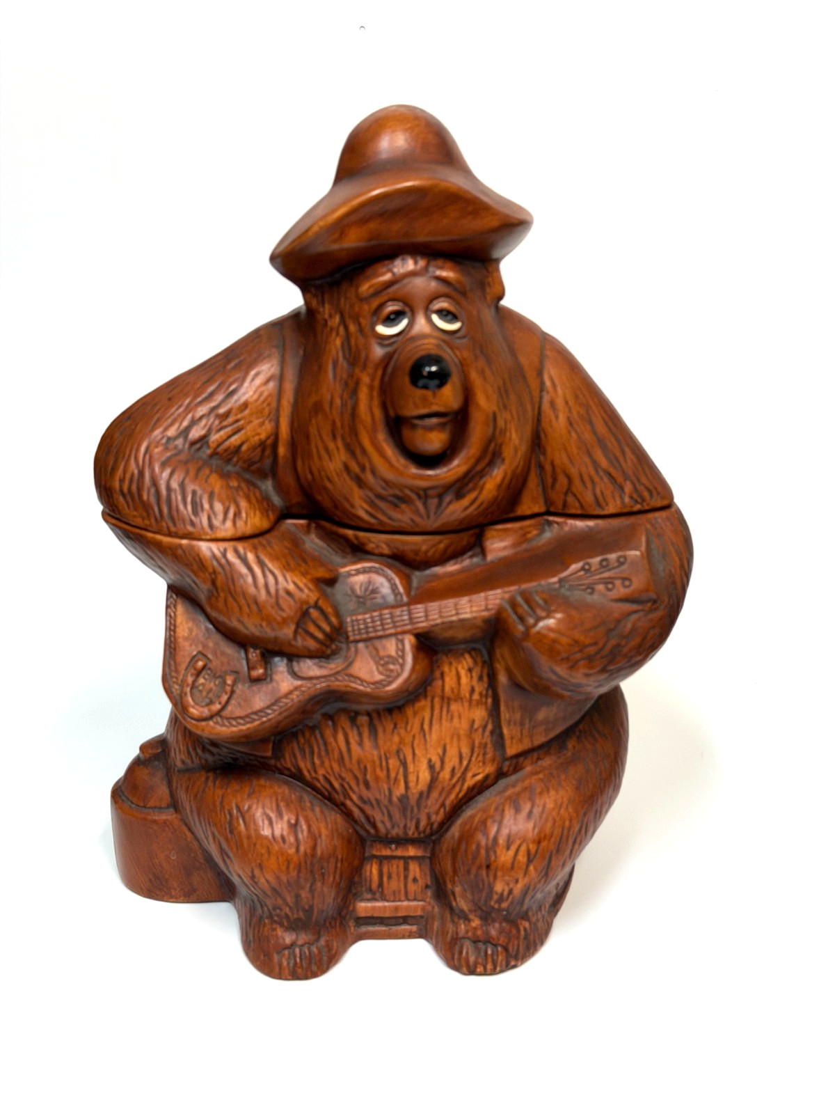 vintage 1970s Walt Disney Productions Big Al Cookie Jar. Country Bear Jamboree.