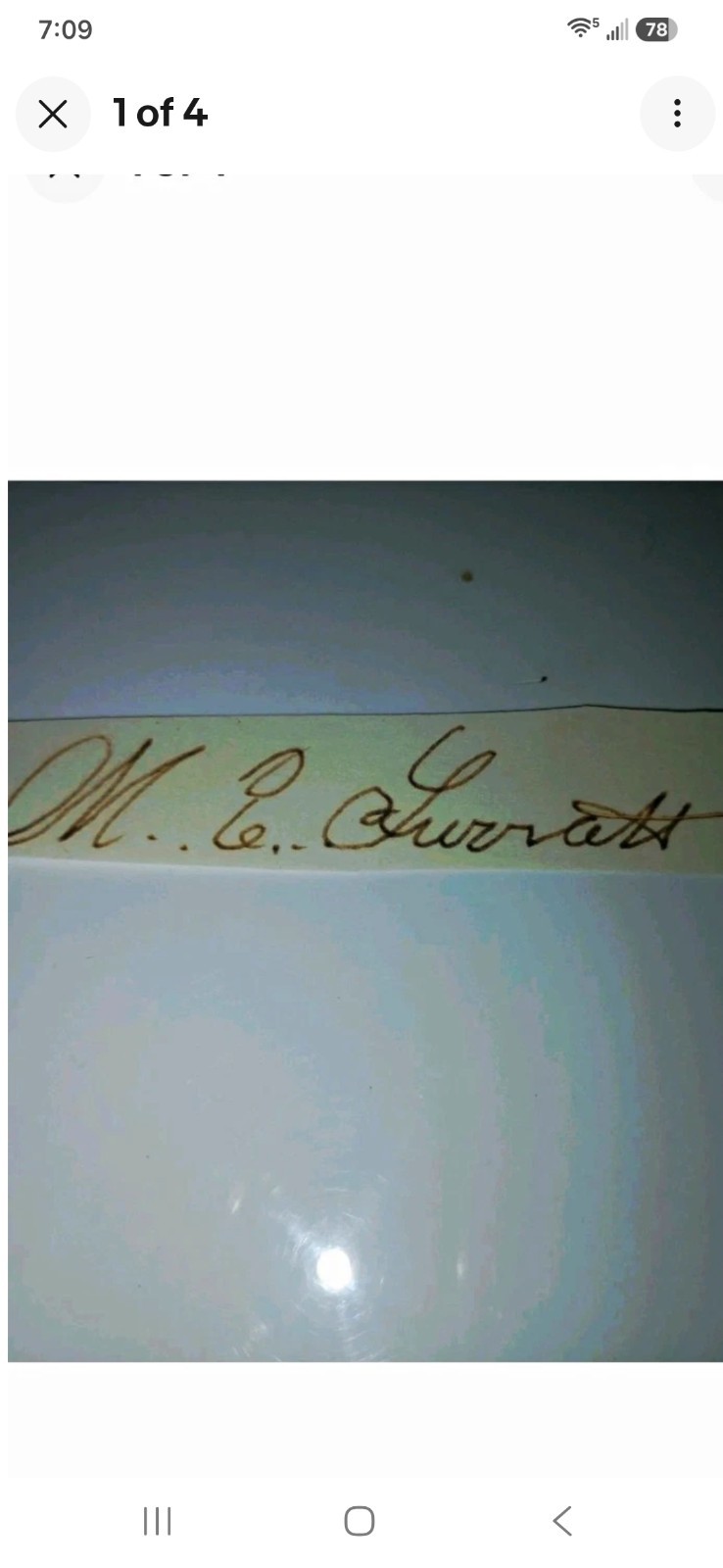 Abraham Lincoln conspirators mary surratt  autograph cut 