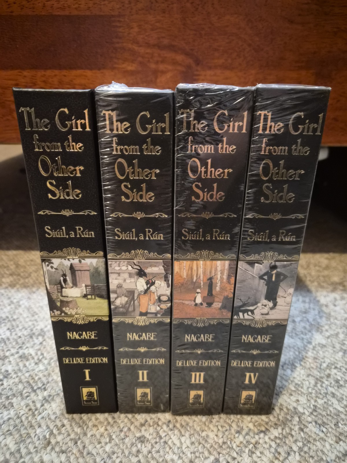 The Girl From The Other Side Deluxe 1 2 3 4 Manga OOP SEALED Siuil a Run