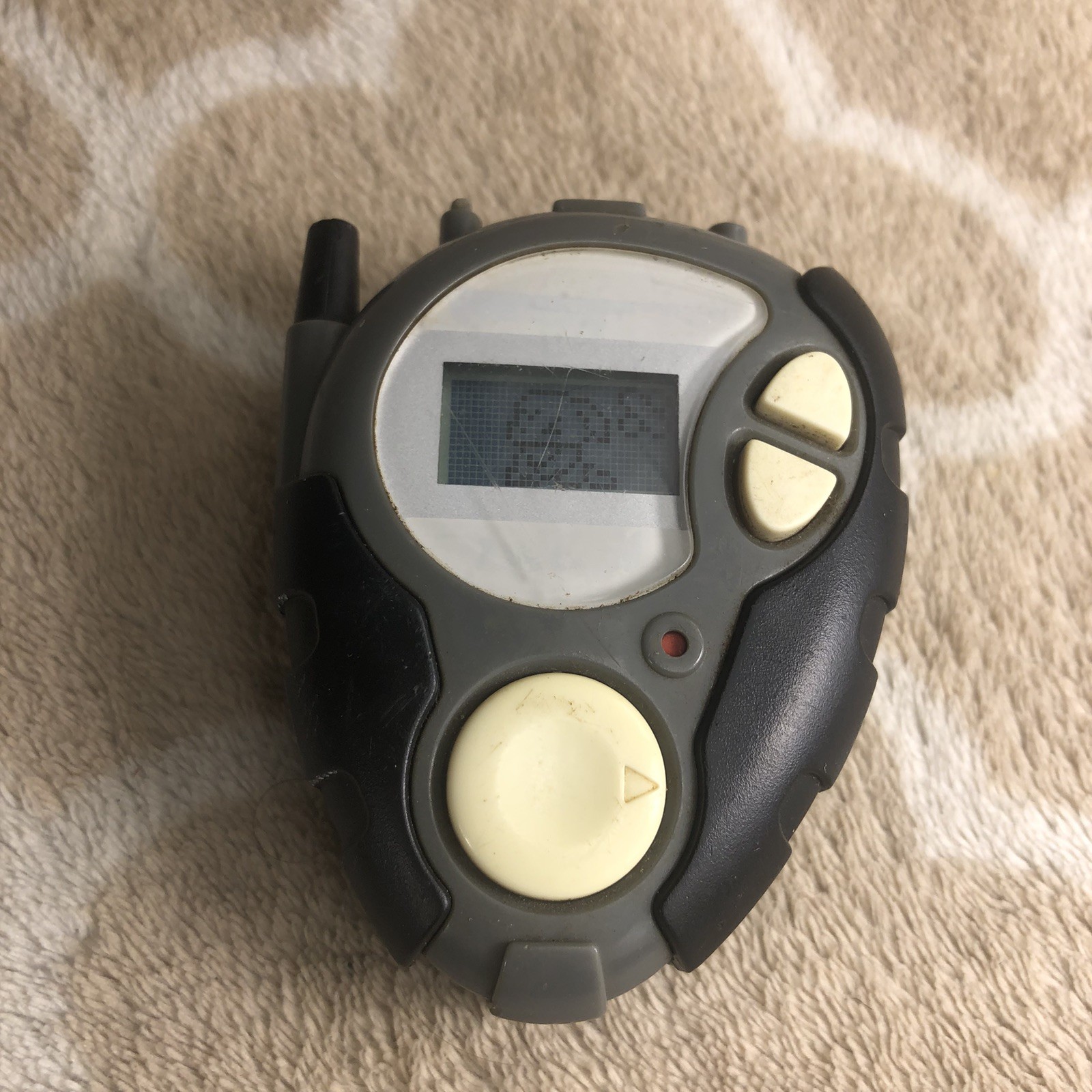 BANDAI DIGIMOM DIGIVICE D-3 Digimon Black/Grey (Kenji) TESTED-Working- 2000s