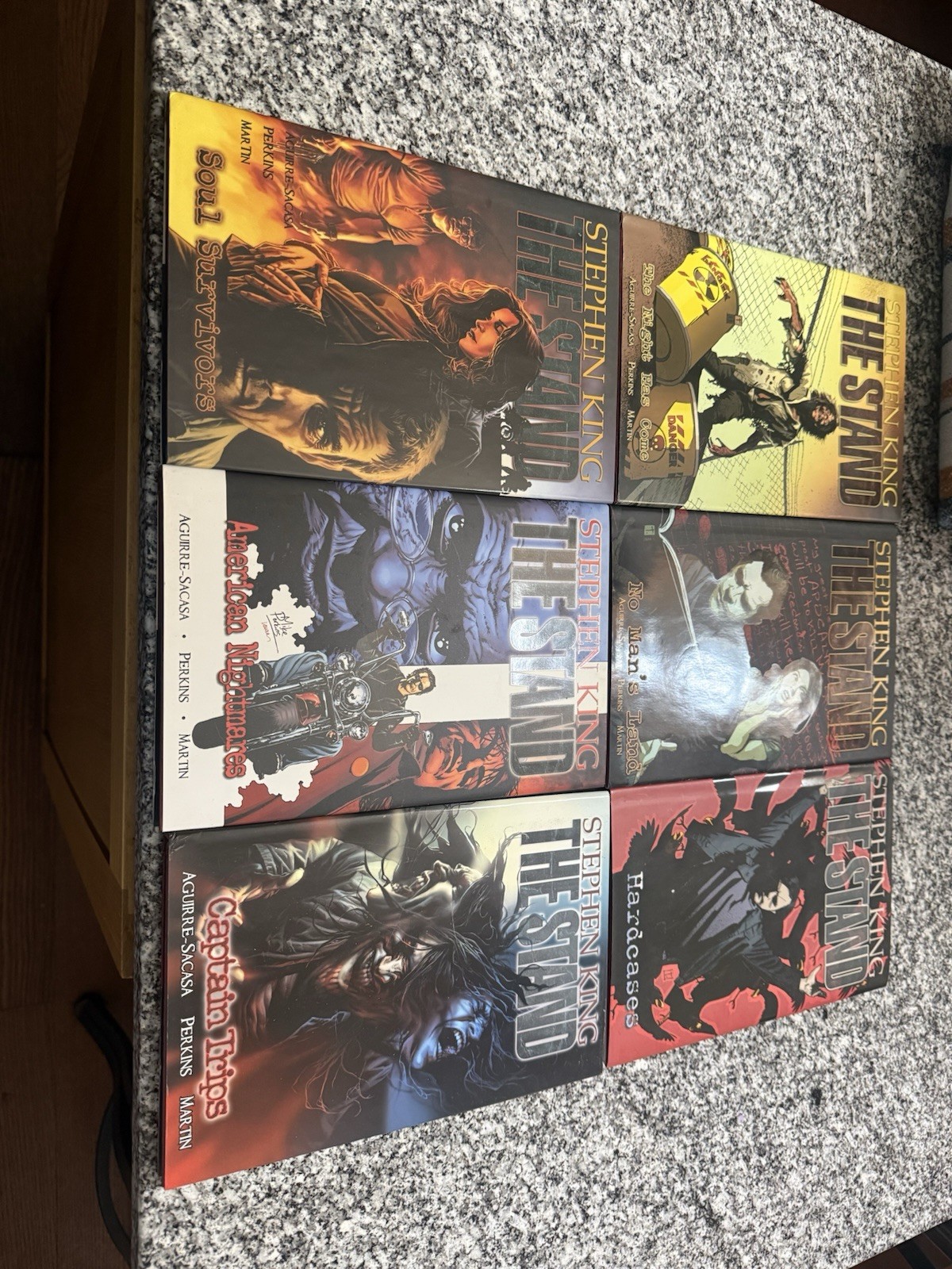 Stephen King’s The Stand Marvel Graphic Novels HC  1-6 Set The Night Has Come