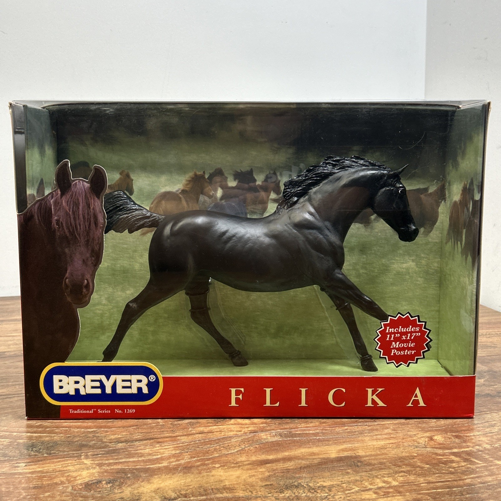 NEW 2006 Breyer Horse Flicka Traditional Series #1269 Sealed Movie Poster