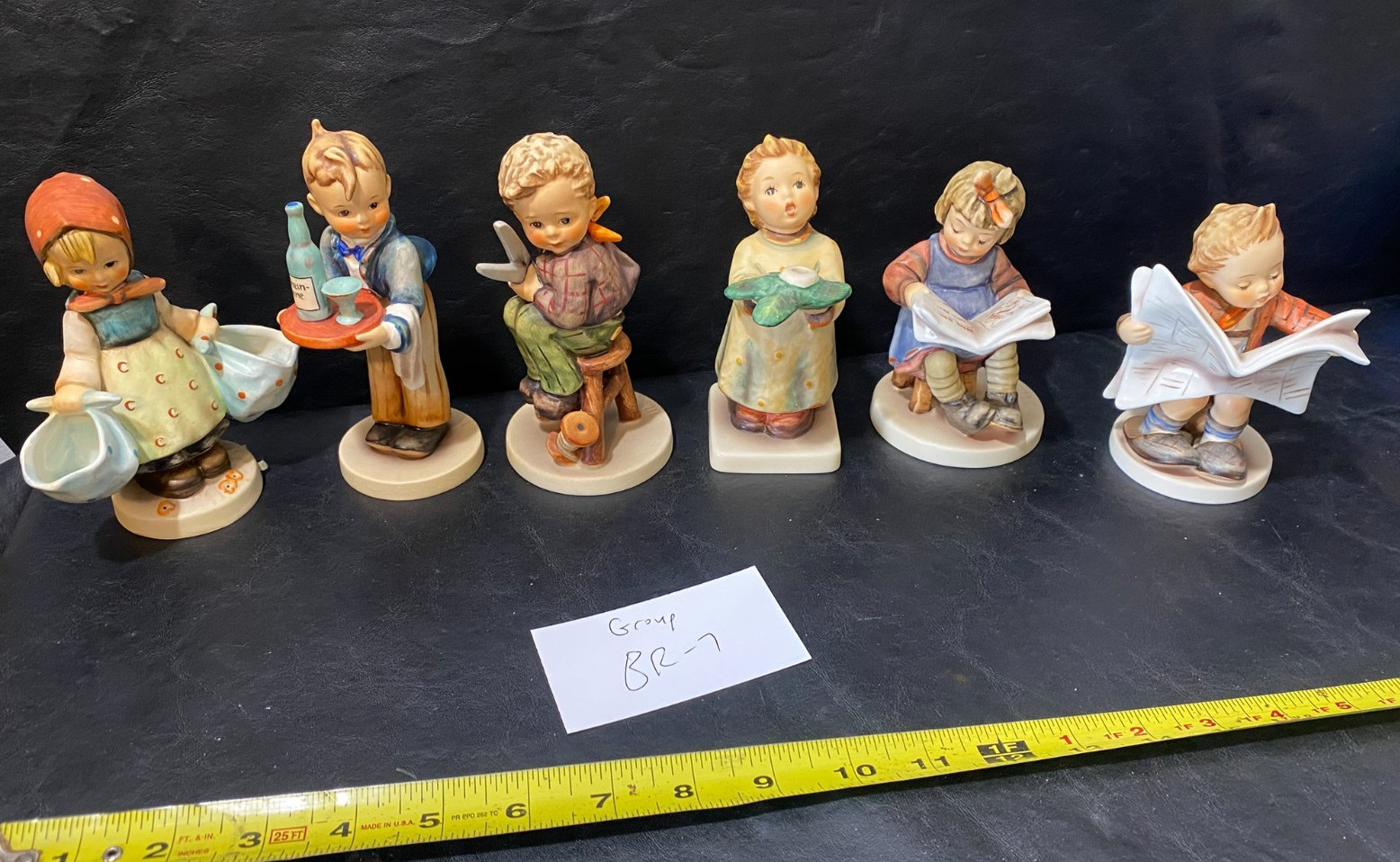 Hummel Goebel figures Lot of 6 vintage figurines boy girl Hummel boys girls