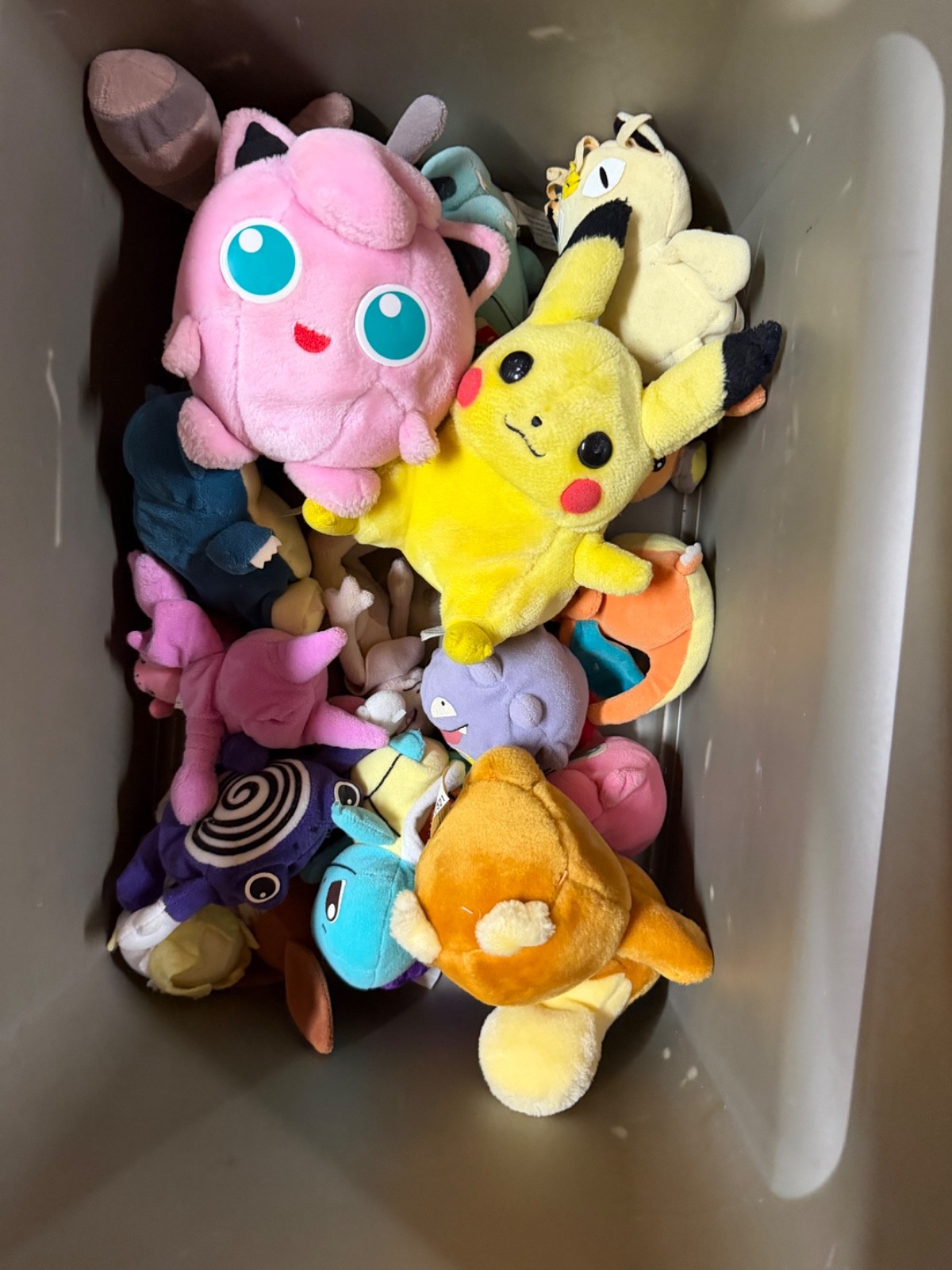 vintage pokemon stuffed plush