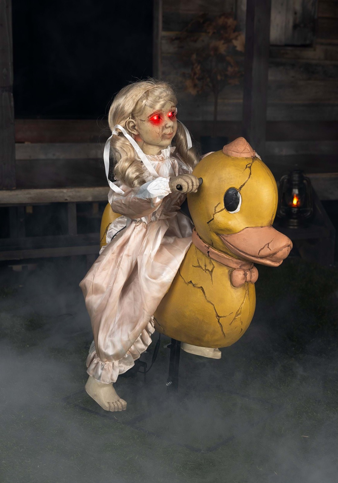 2.8FT Rocking Duck Doll Animatronic Decoration