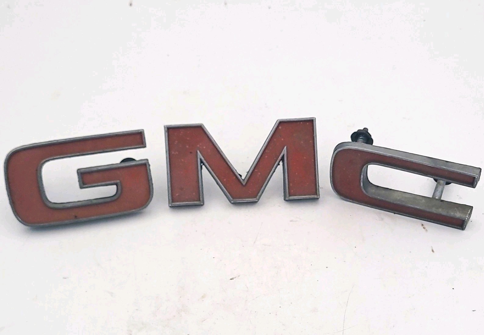 Vintage 70\'s 80\'s GMC Front Grill Truck Pick Up Letters Emblem Set 33864 6273122