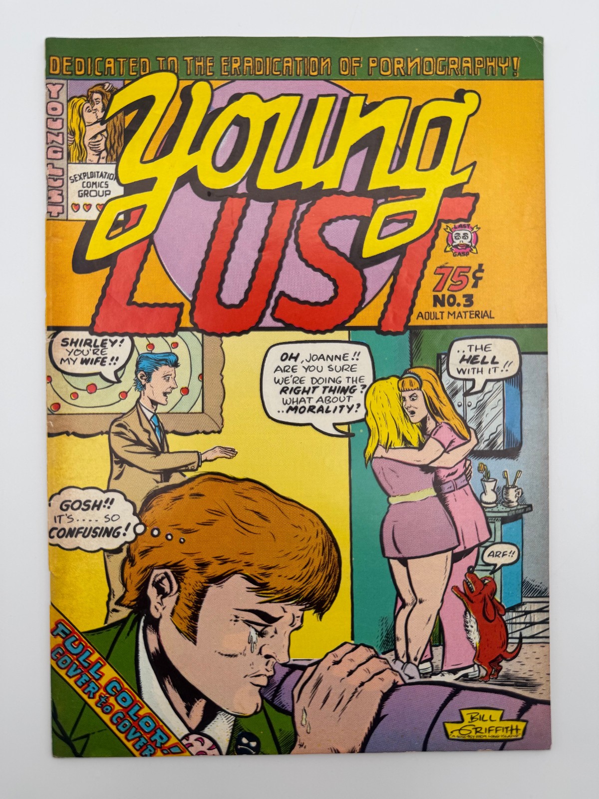 Young Lust #3 1972 Last Gasp The Print Mint Underground Comix