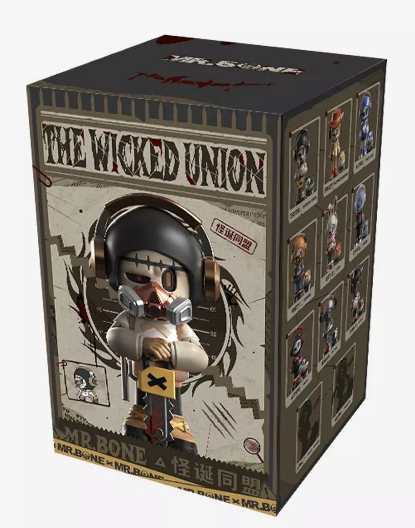 Mr. Bone THE WICKED UNION Series Blind Boxes. BRAND NEW Sealed