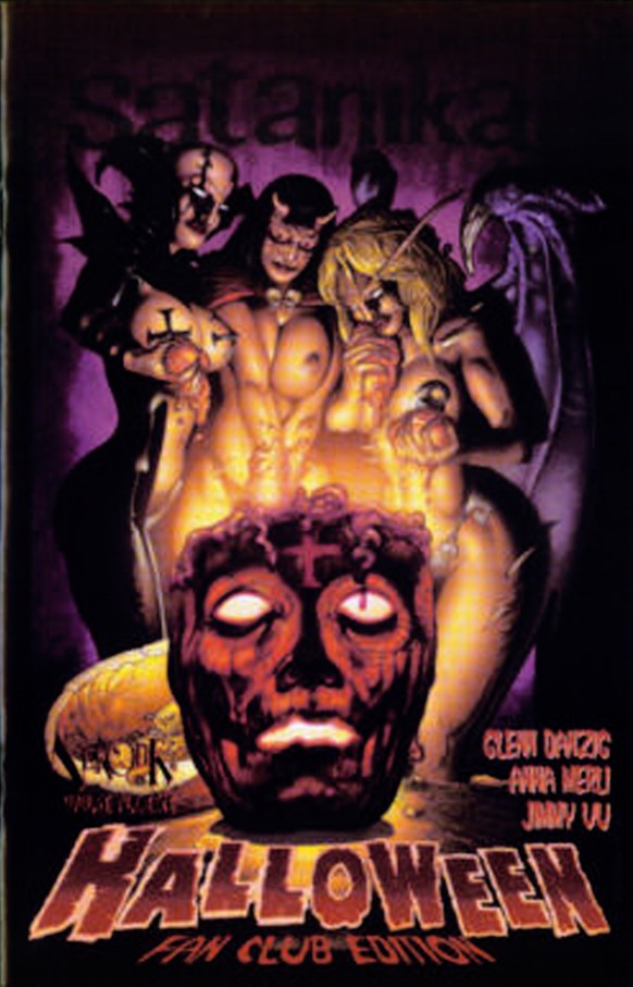 SATANIKA HALLOWEEN SPECIAL Ltd. Ed. BISLEY FAN CVR DANZIG VEROTIK