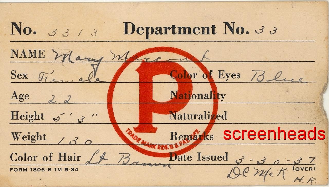 RARE Antique 1937 