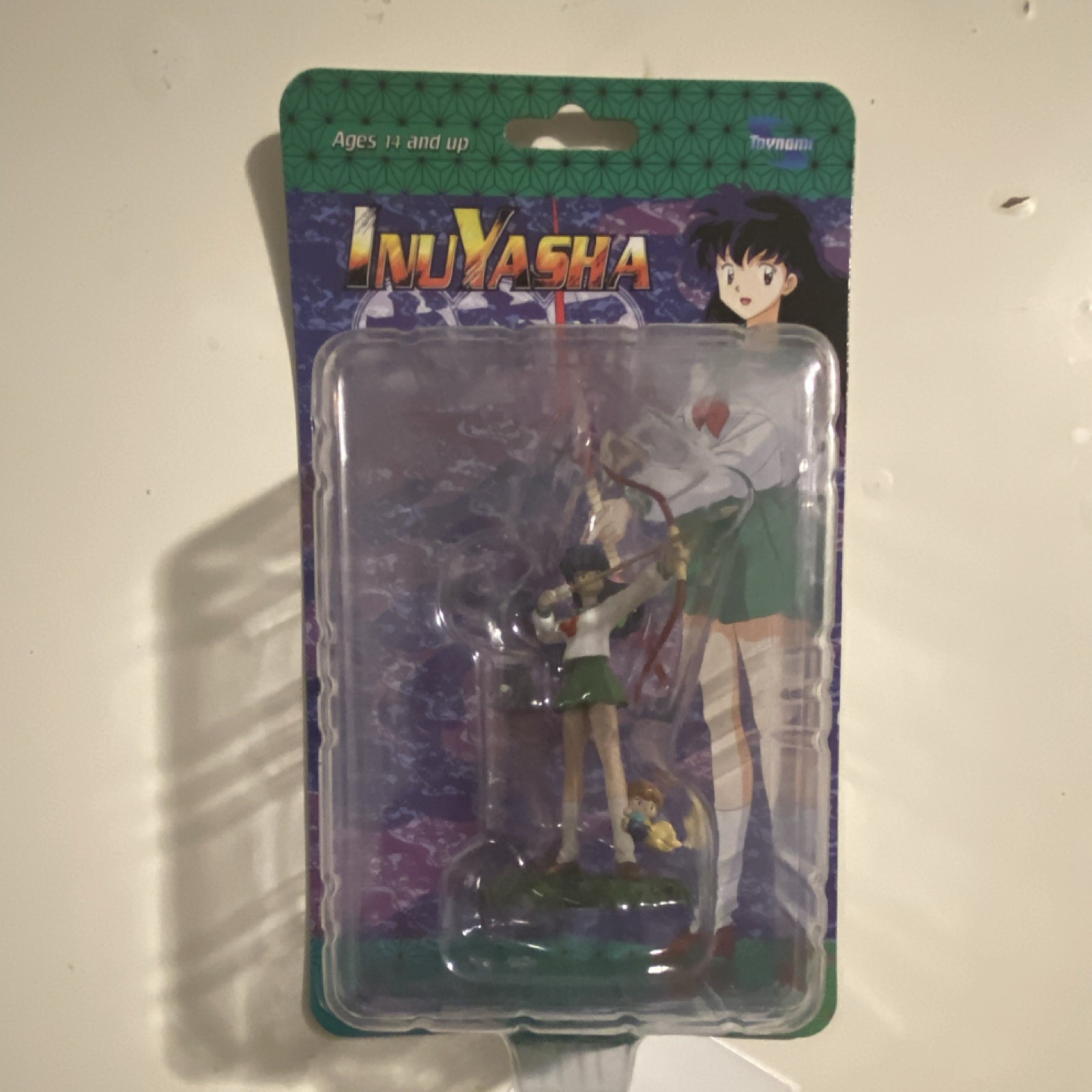 Rare vintage Toynami InuYasha Kagome Higurashi Mini Figurine INU00903 Unopened