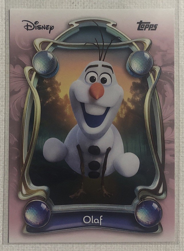 2025 Topps Disney Wonder Olaf Base Card #86 Frozen Complete Your Set