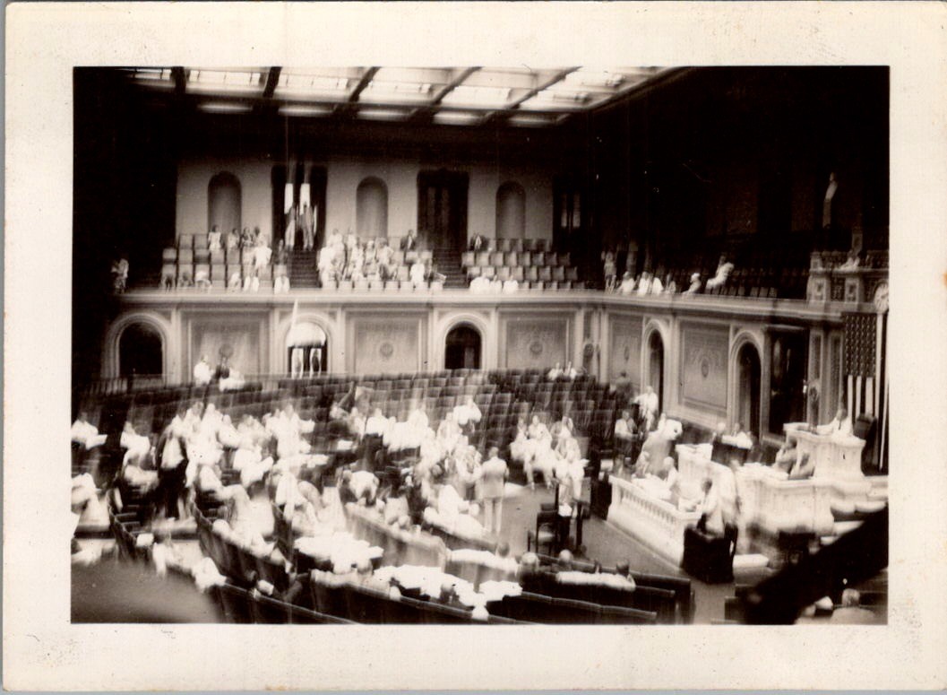 1937 Boy Scout Jamboree Photograph US House Chamber Washington DC Congress
