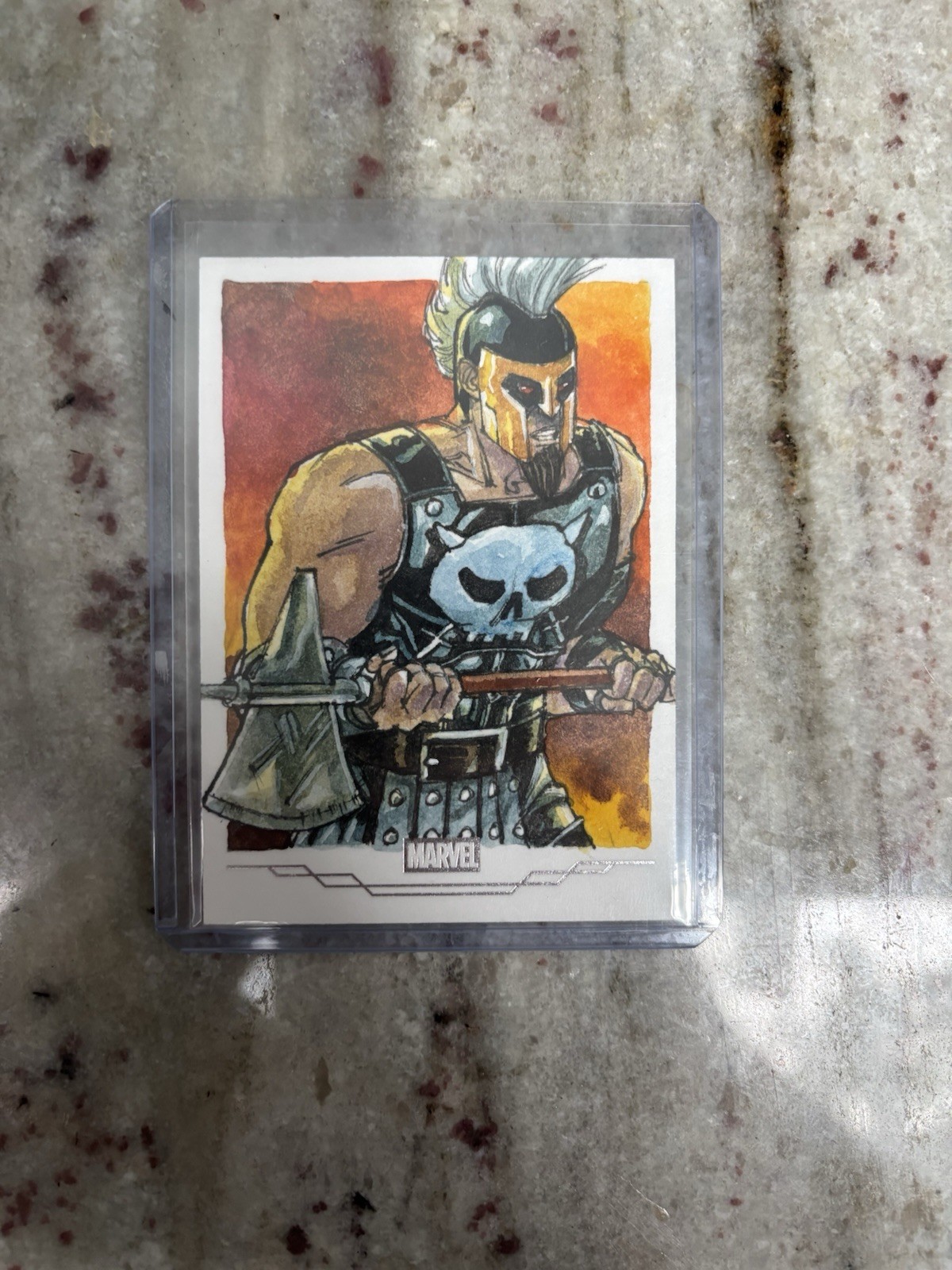 2026 Topps Vault Marvel 1/1 ARES God Of War Sketch Auto