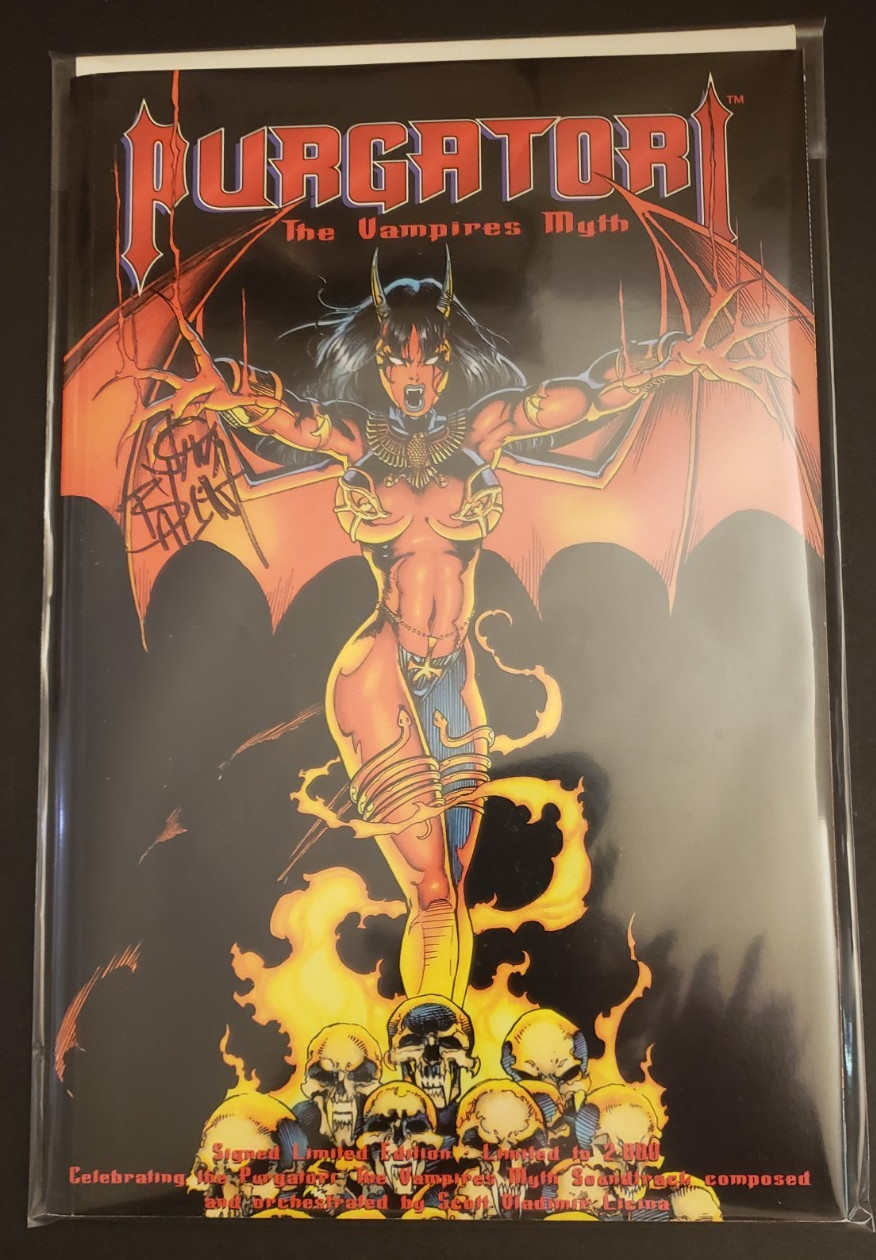 Purgatori: The Vampires Myth TPB Signed by Jim Balent  Ltd 2k w / COA  NM  1996