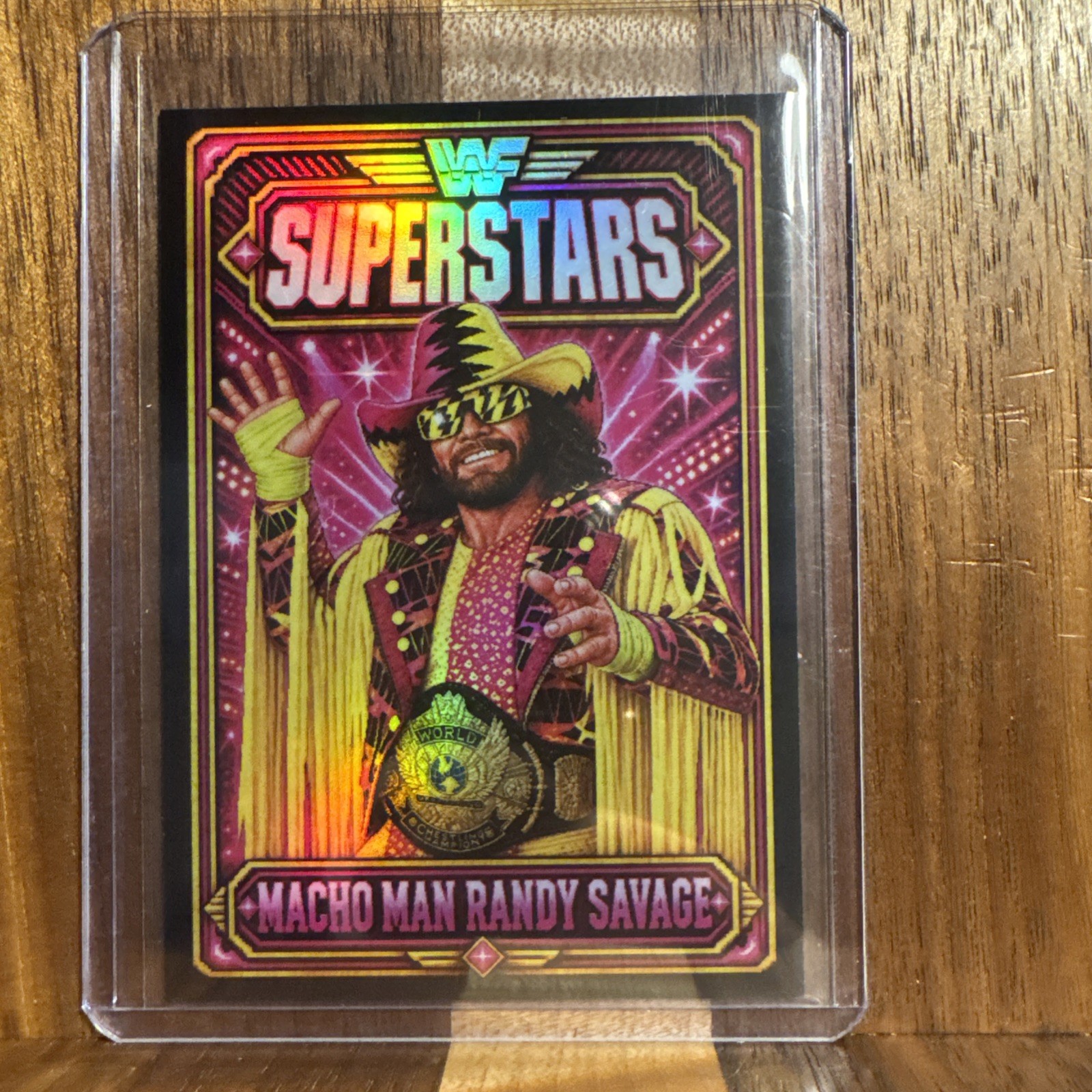 Wwf  WWE Superstars Macho Man Randy Savage  Parody RARE /99
