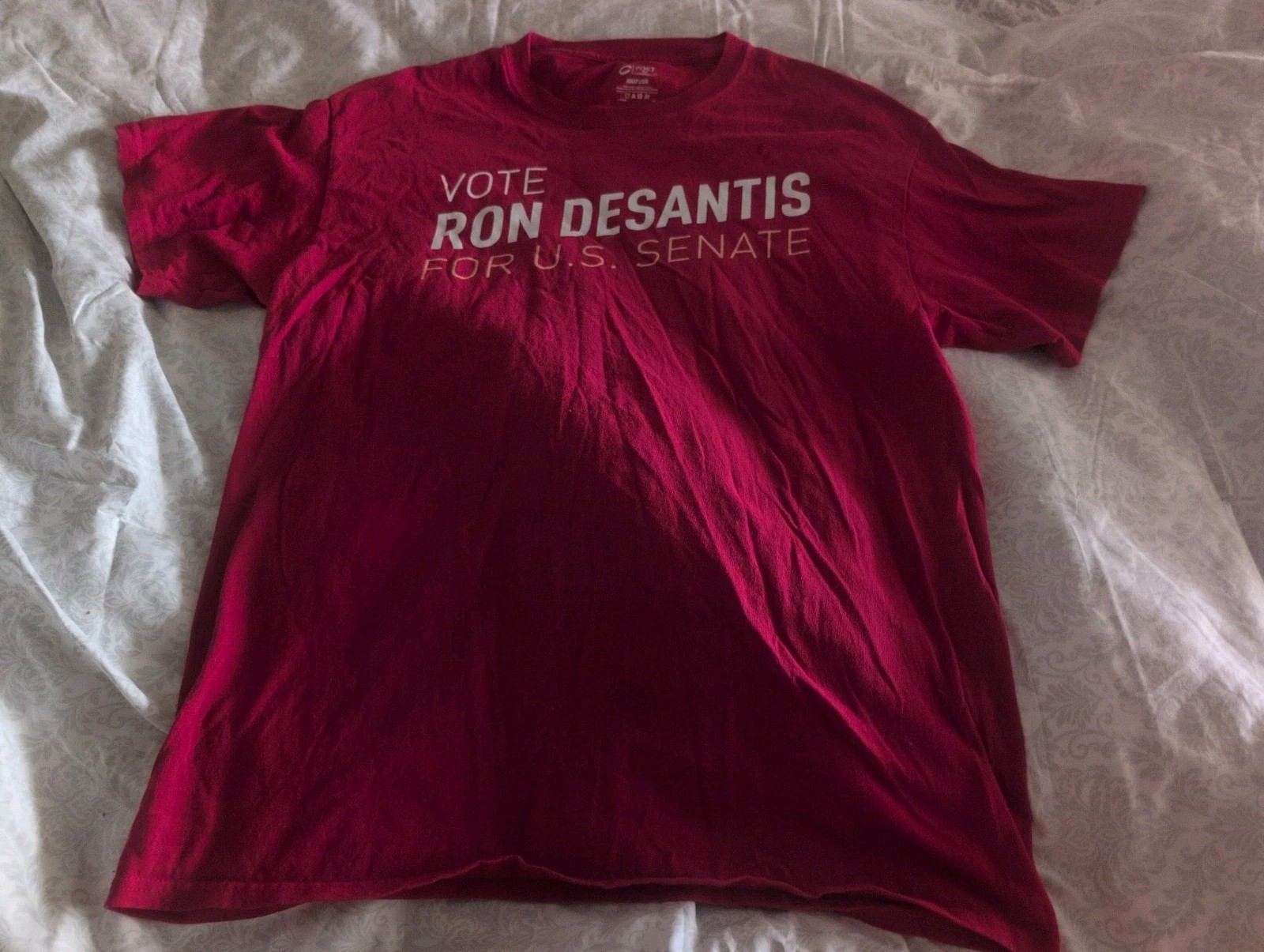 Rare T-Shirt Large freedom works for America vote Ron Desantis Senate 9/12/2015