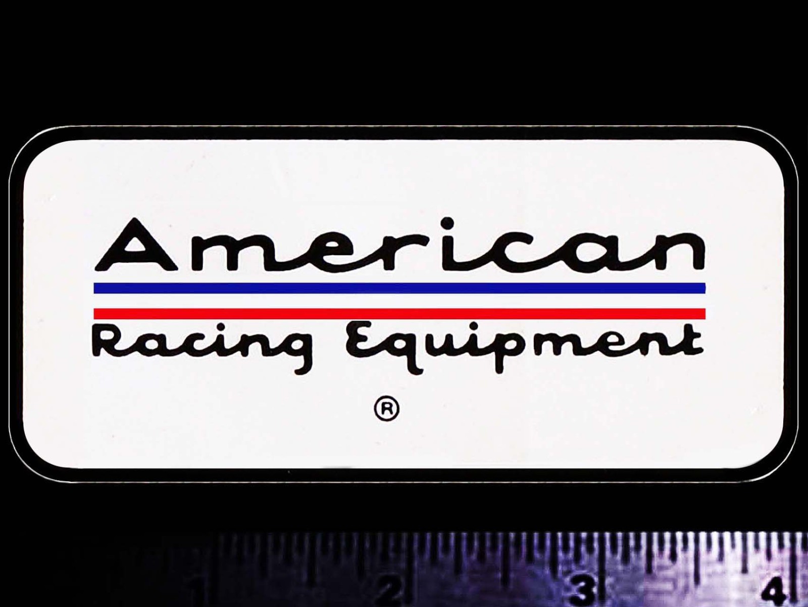 AMERICAN Racing Equipment - Original Vintage 1960's 70's Racing Decal/Sticker