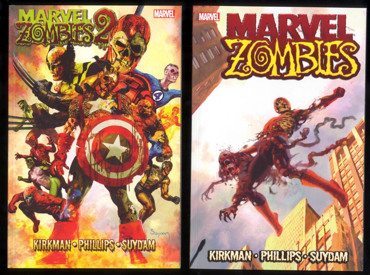 Marvel Zombies Vol 1 and Vol 2 Graphic Novel TPB Lot Robert Kirkman Complete