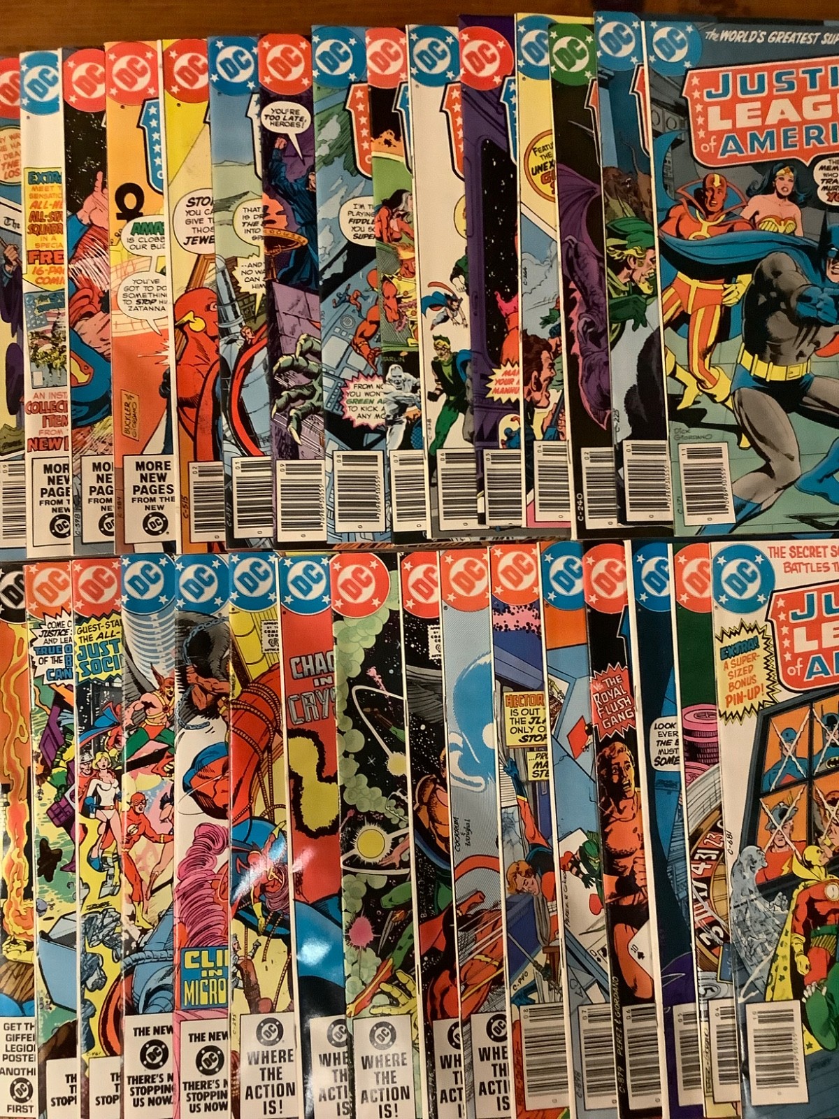 Justice League of America 172-221 Comic Lot Run 31 Books DC 1979 JSA Keys FN/VF
