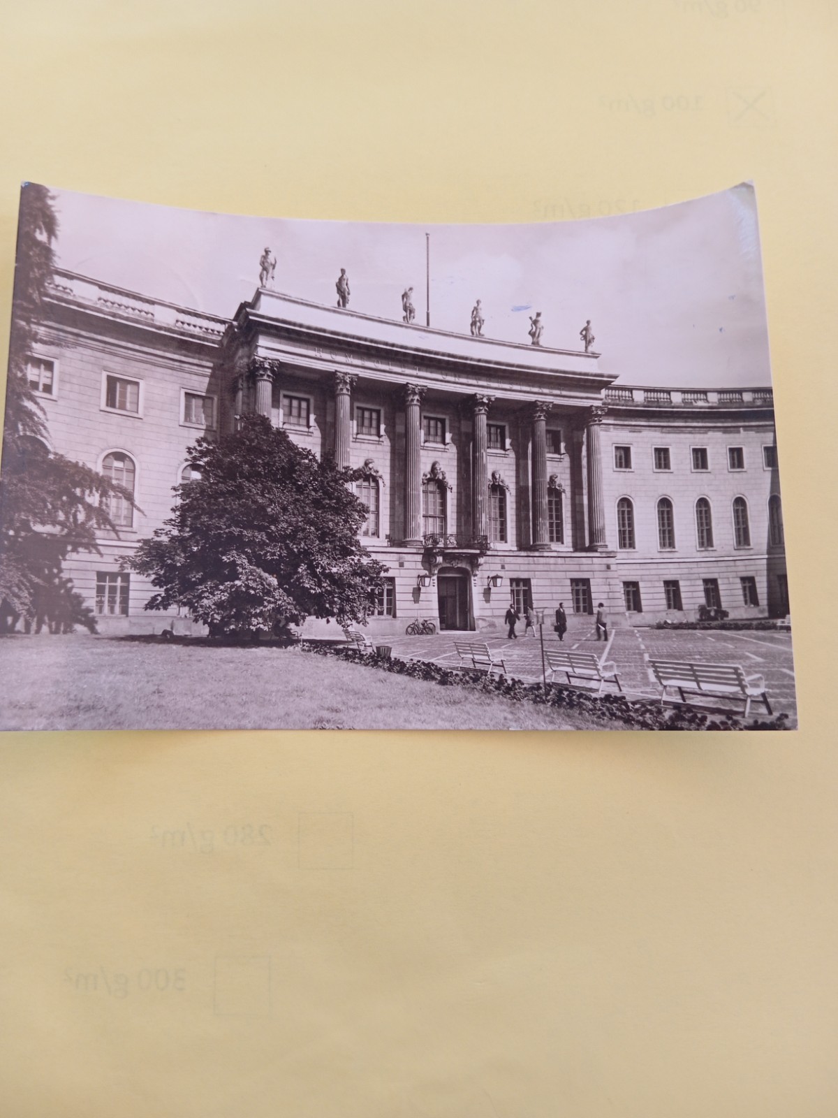1967 View Berlin Humboldt University Stamp 25 Years of New Time Central Organ of the CDU