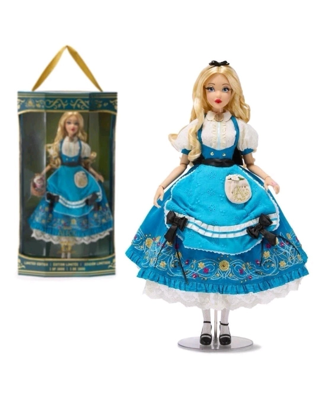 Disney D23 Exclusive 2026 LE 1000 Alice Wonderland 17” Doll On-Hand