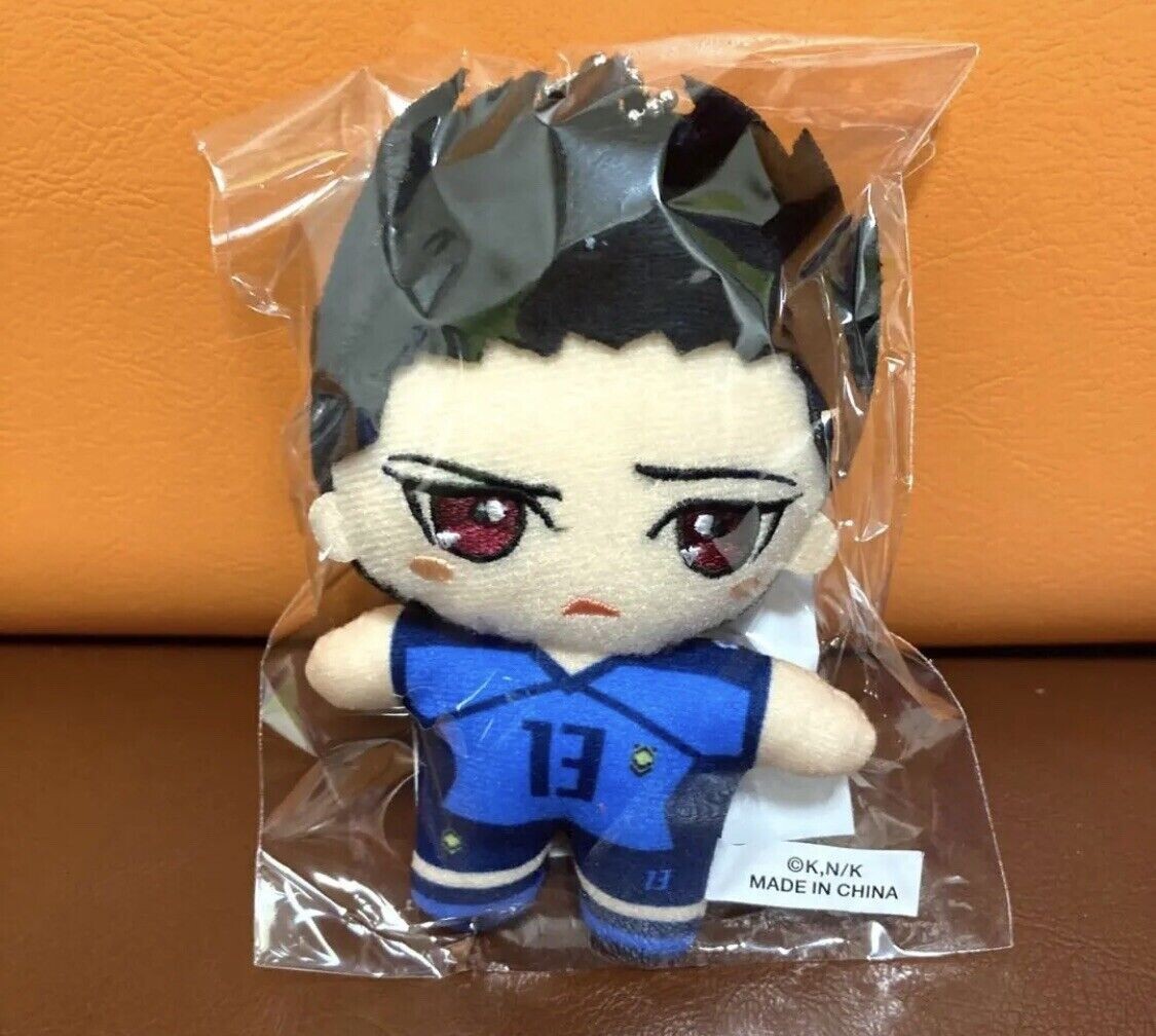 Blue Lock Exhibition 2023 Shoei Baro Chain Mascot Plush Doll Toy 100mm Japan New