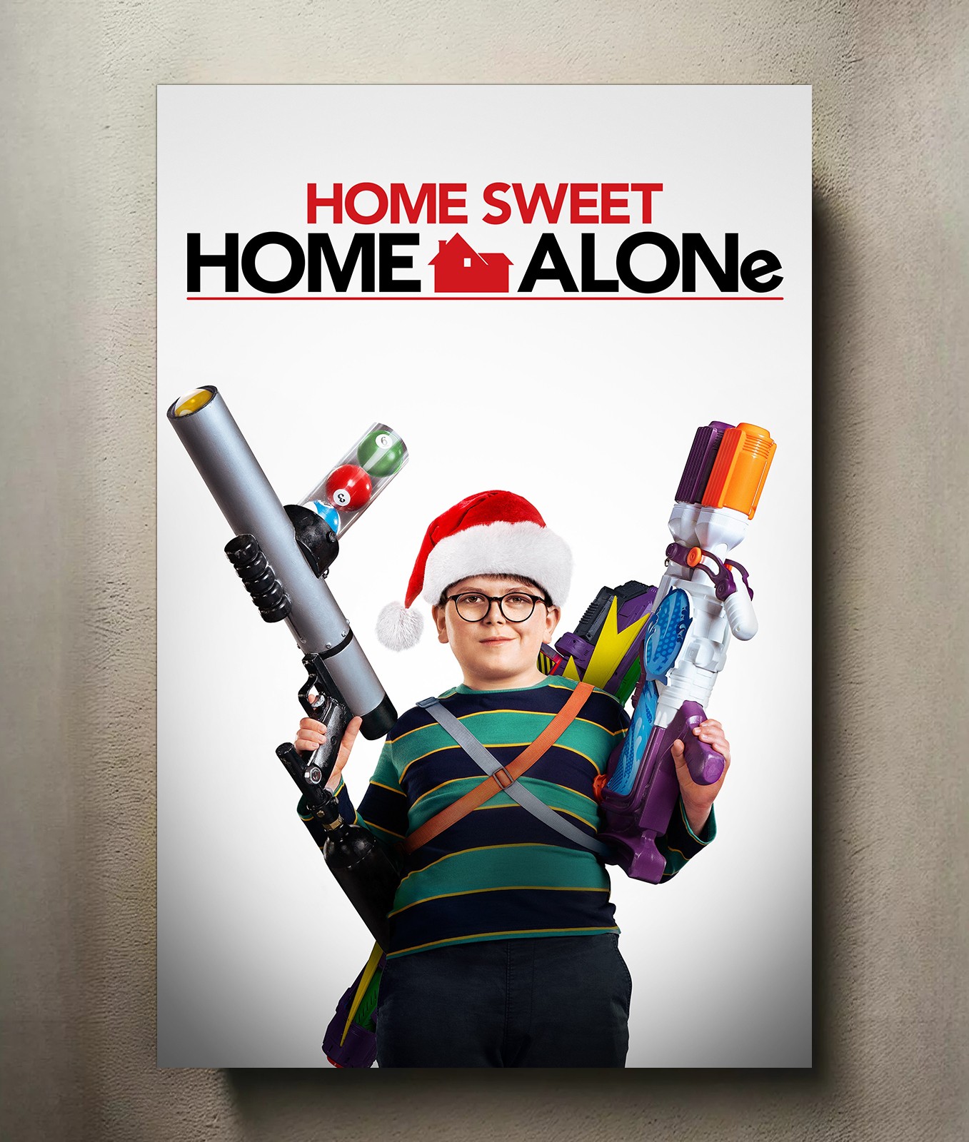 Home Sweet Home Alone 8x12 Metal Movie Poster Sign