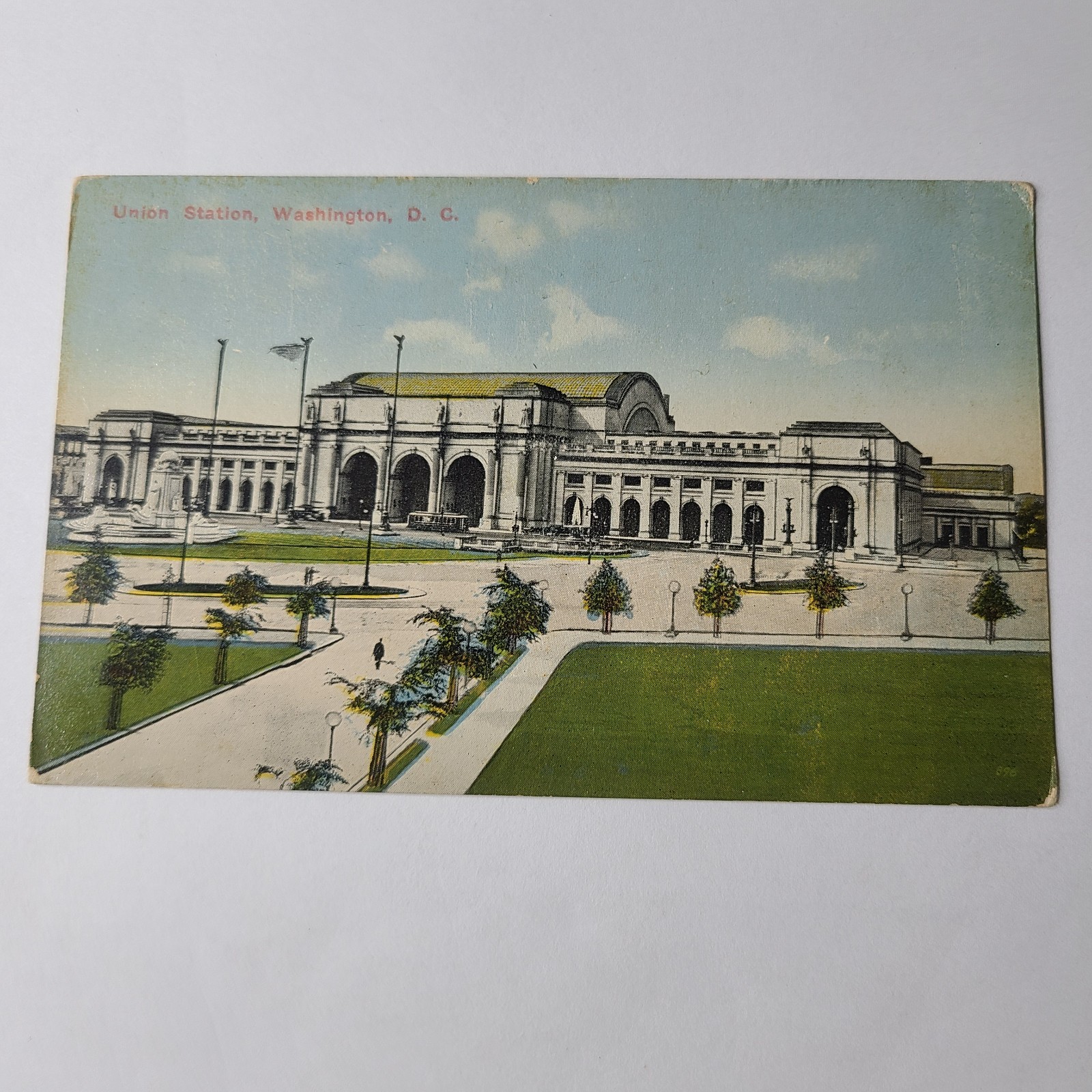 Postcard The New Union Station Washington DC 1924 Unposted