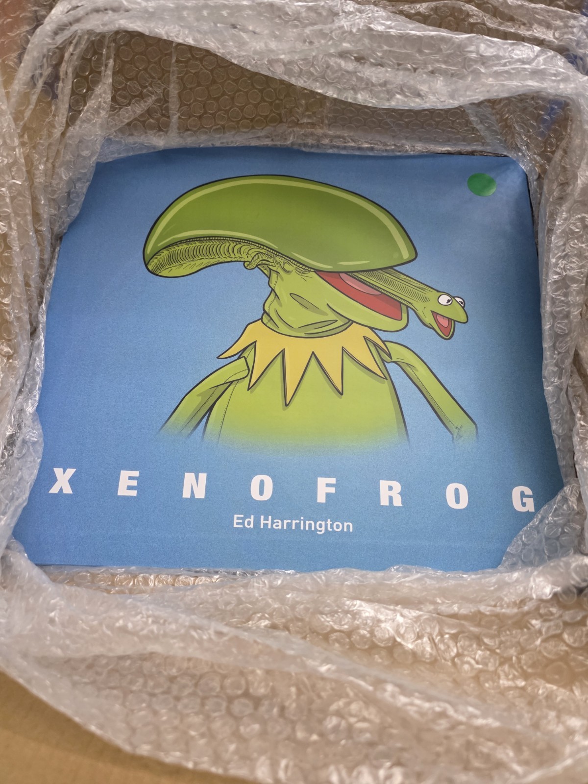 XENOFROG Ed Harrington Resin Statue Toy Bottleneck Gallery BNG GITD LE /350 GLOW