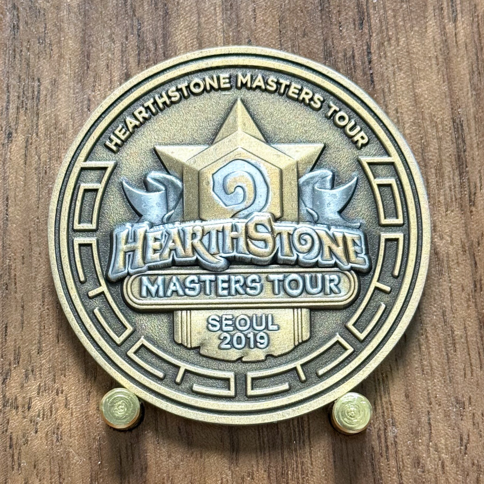 Hearthstone Masters Tour Seoul 2019 Challenge Coin  W#3