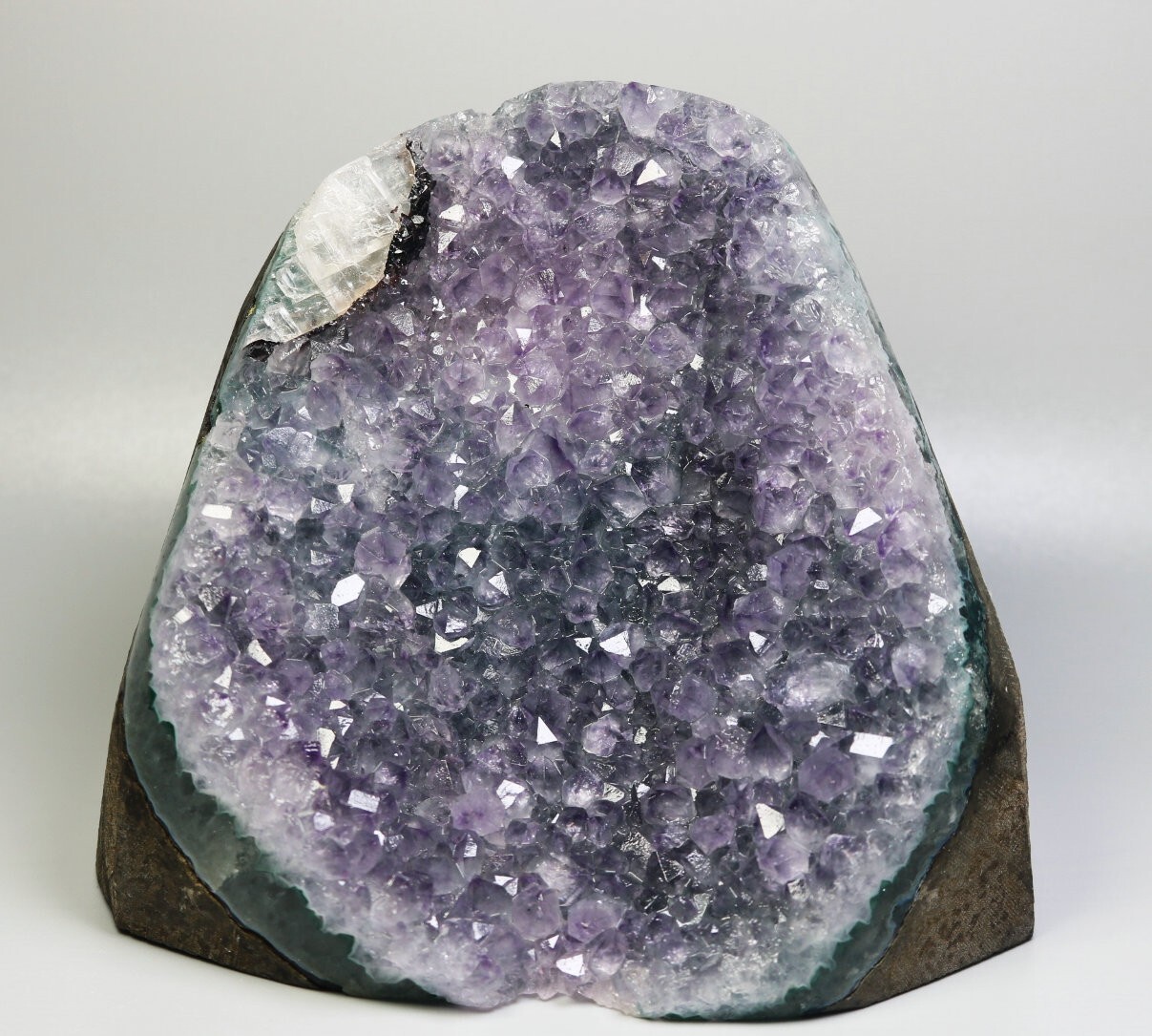 2.58lb Natural Amethyst Quartz Crystal Cluster Geode Stone Mineral Specimen