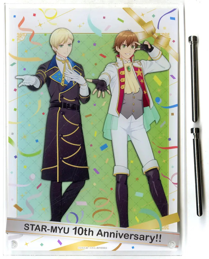 Acrylic Stand / Acrylic Panel: Yuta Hoshitani & Rui Tatsumi Drawn Acrylic Board