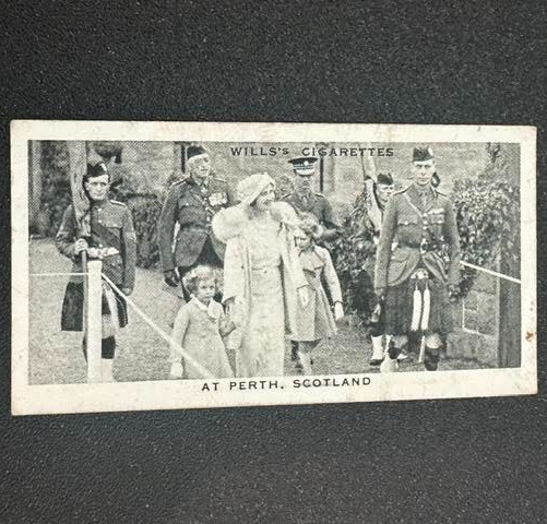 1937 Wills's Cigarettes Our King And Queen #46  (A)