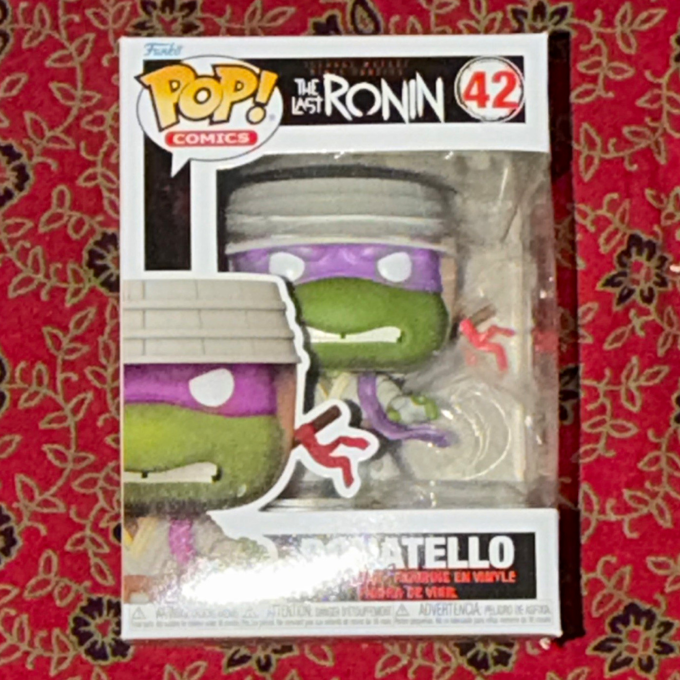 Funko Pop Comics TMNT The Last Ronin Donatello Vinyl Figure #42 Boxed